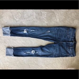 Hollister crop jeans